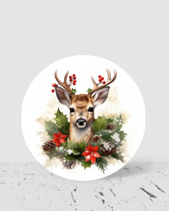 Bordskåner - Christmas deer 4 stk.