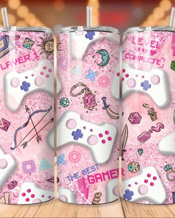 Tumbler -  Gamer girl level complete