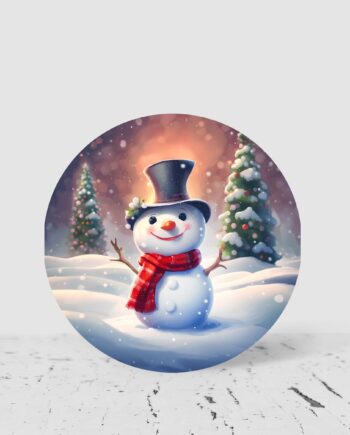 Bordskåner - Snowman 4 stk.