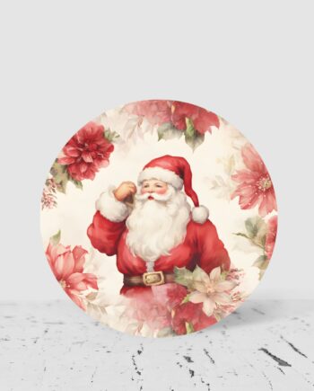 Bordskåner - Vintage red christmas 4 stk.