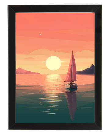 Plakat m. ramme - Ocean 5