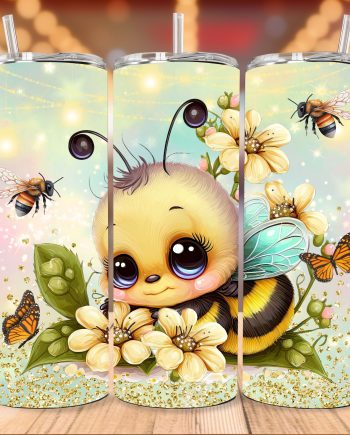 Tumbler - Cute bee