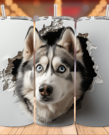 Tumbler - Husky i væg