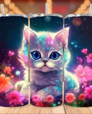 Tumbler - Kat neon