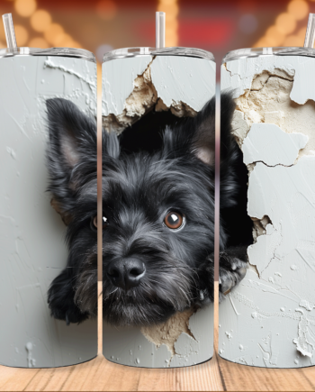 Tumbler - Scottish terrier i væg