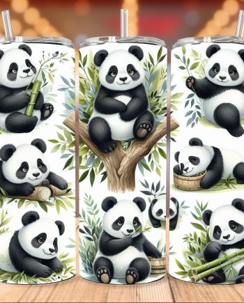 Tumbler - Cute panda