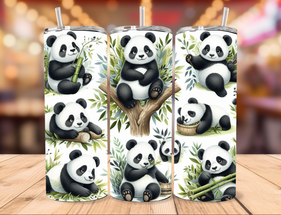 Tumbler - Cute panda