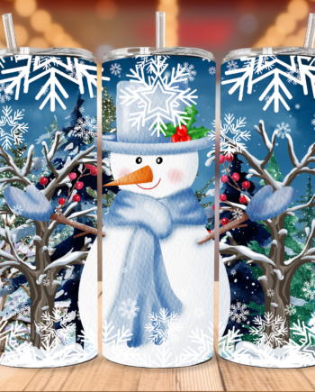 Tumbler - Cute snowman