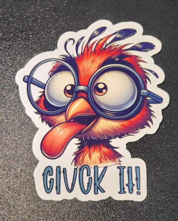 Klistermærker - Cluck it