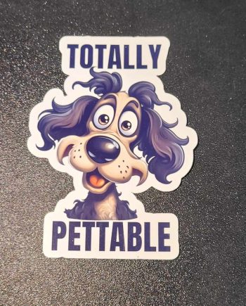 Klistermærker - Totally pettable