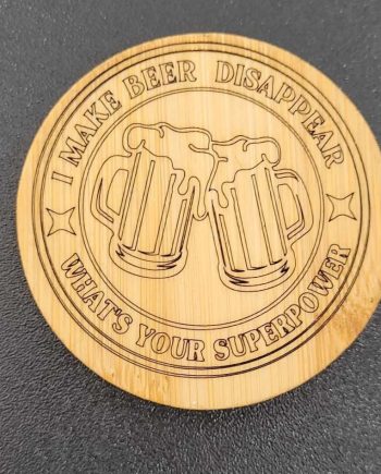 Oplukker rund - I make beer disappear