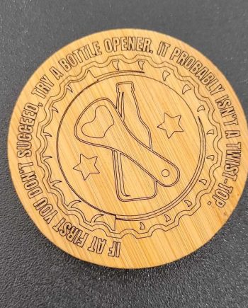 Oplukker rund - Try a bottle opener