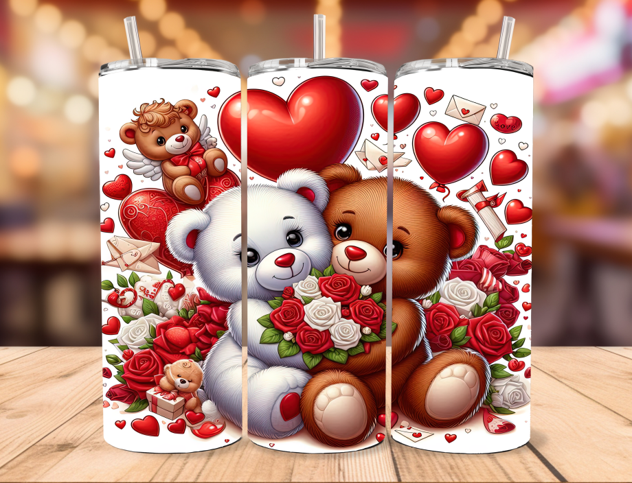 Tumbler - Bamse par valentine